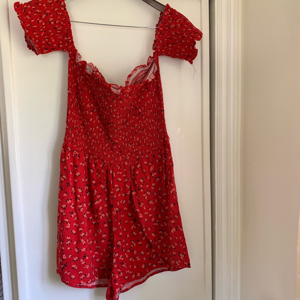 Off the shoulder romper